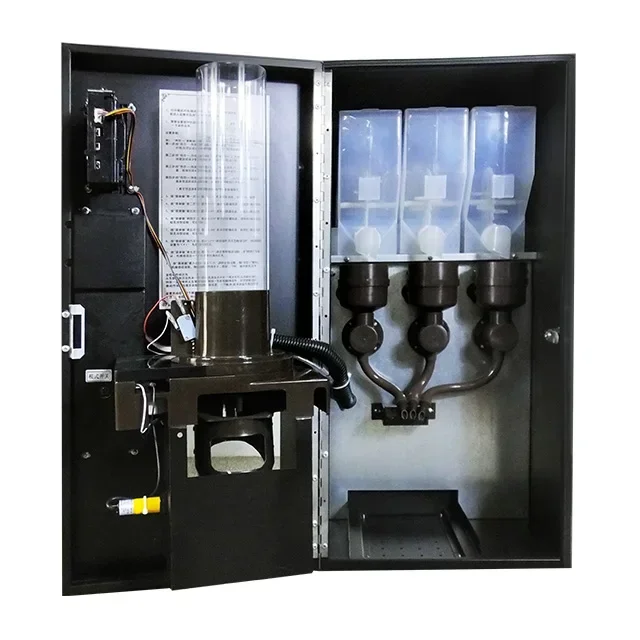 Mini Coffee Espresso Vending Machine Hot Beverage Vending Machine 3 Hot Drink Flavors