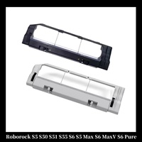 Main Brush Cover For Xiaimi Roborock S5 S50 S51 S55 S6 S5 Max S6 MaxV S6 Pure Spare Part Accessories Strong Cover Replacement