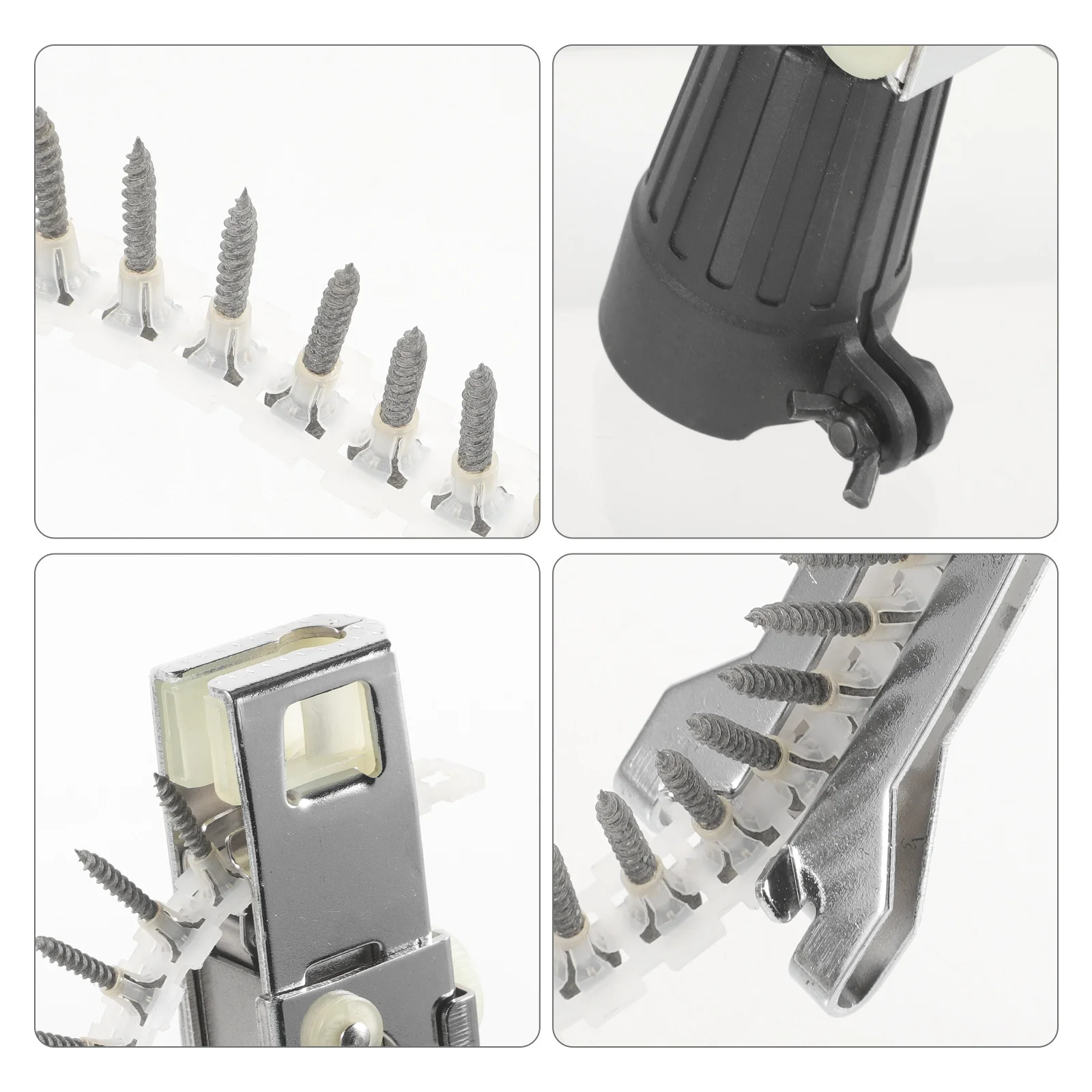 Automatic Chain Nail Machine Adapter for Electric Drill Woodworking Tool Convert to Cordless Machine Stainless Steel