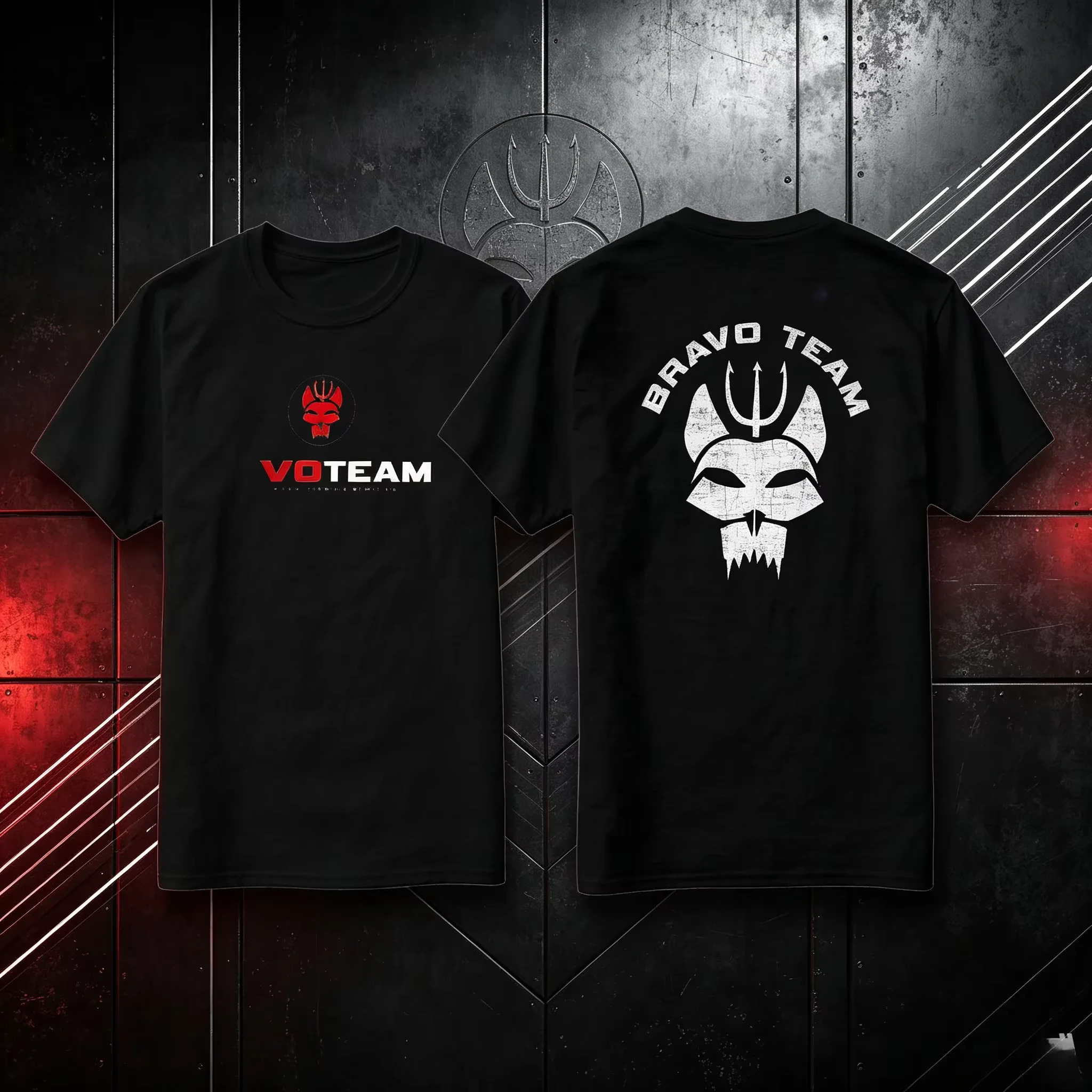 2026 Trend Naval Seals Bravo Team Symbol Printed T-shirt Loose Fit Cotton Short Sleeve Streetwear Casual Gift Top