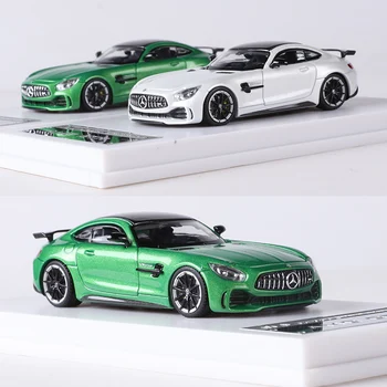 MJ MODELO 1:64 Carro modelo de liga AMG GTR