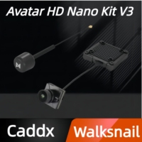 Caddx Walksnail Avatar HD Nano Kit V3 (9cm/ 14cm Cable) 1080P/60fps 4:3 Native Sensor 32G Memory 500mW