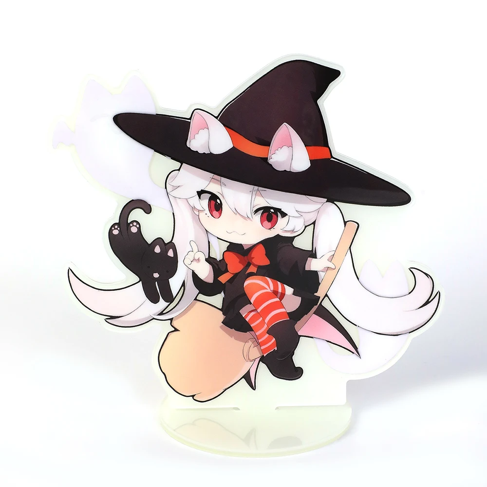 Custom Acrylic Stand Glow In The Dark Acrylic Standees Personalized Anime Cartoon Character double sided Printing Photo Standees