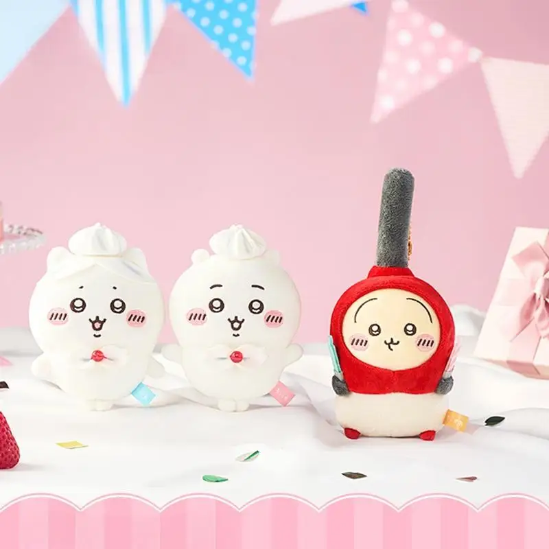

Chiikawa Cream Birthday Series Plush Pendant Official Authentic Accessory Doll