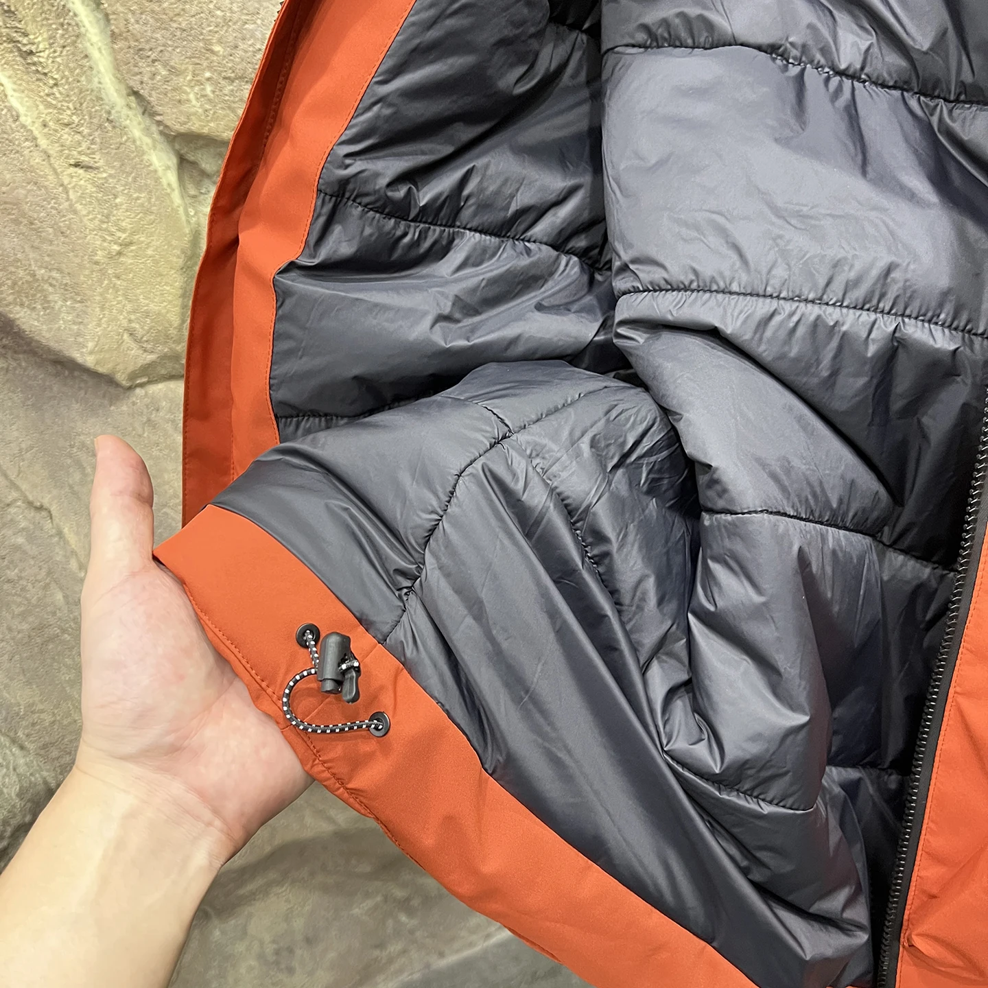 الشباب الرجال في الهواء الطلق القطن Jaet مقنعين يندبروف مقاوم للماء الخريف الشتاء معطف ألياف البوليستر سستة إغلاق الوقوف صالح