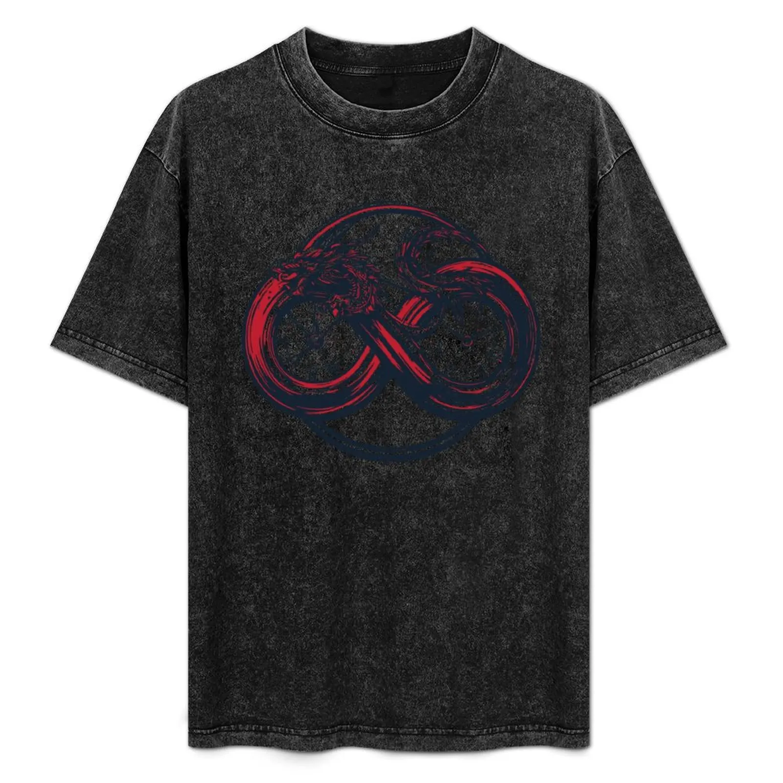 

wheel of time - dragon reborn v3 T-Shirt Stylish Graphic Short Sleeve Top