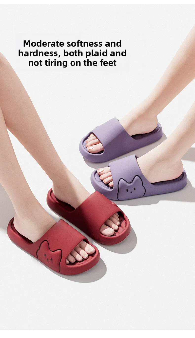 Rutschfeste Badesandalen für Zuhause, EVA-Hausschuhe mit weicher Sohle für Damen und Herren, leichte, atmungsaktive und geruchsneutrale Outdoor-Slipper – Detail 7