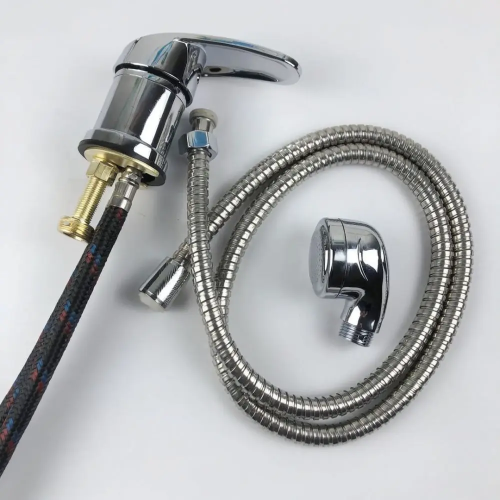 Durable Salon Sink Faucet Mixing Valve Professional Barber Shampoo Station Water Control Tap Replacement Hairdressing Parts