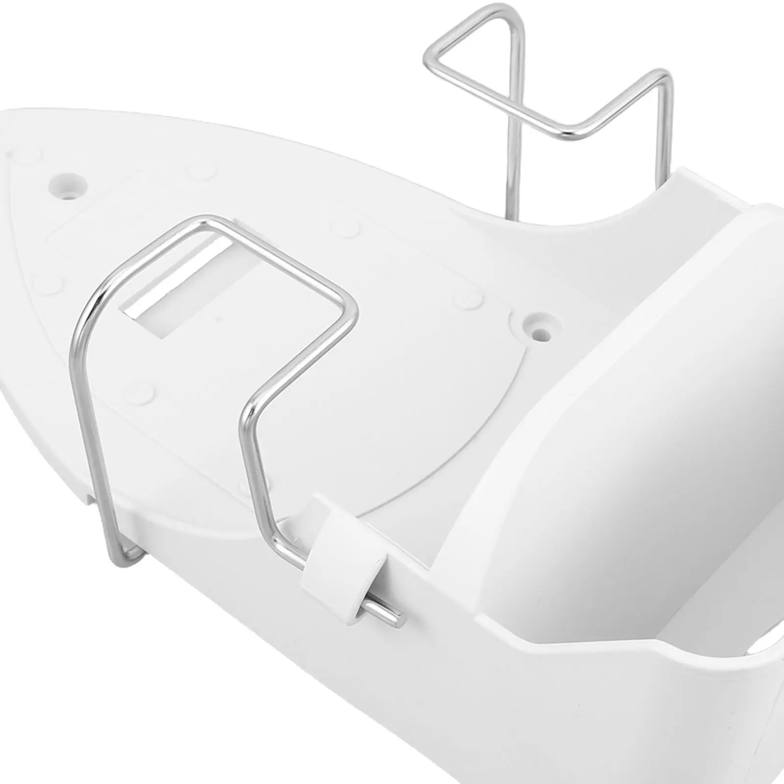 Wall Mount Ironing Board Hanger – Heat-Resistant, Space-Saving, Heavy-Duty Iron Holder for Laundry Room