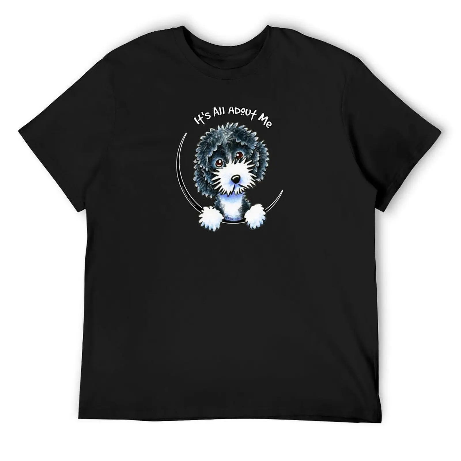 

Cockapoo Black Parti IAAM T-Shirt tees rapper graphic tees mens graphic t-shirts anime