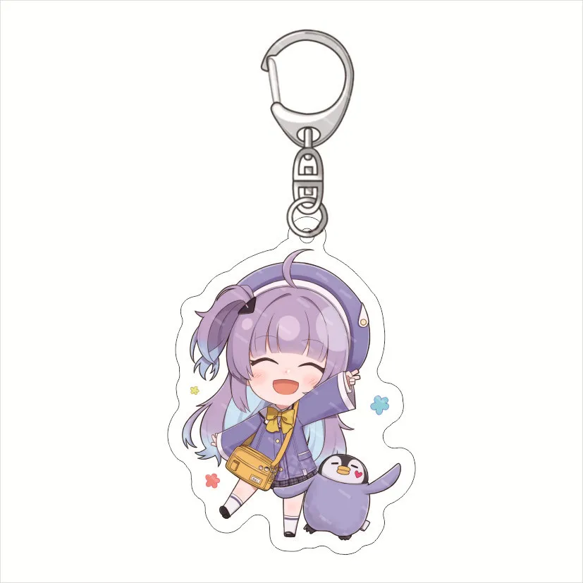 8CM NIKKE The Goddess of Victory KeyChain Men Anime Key Chain Women Acrylic Key Ring Quency Pendant Girl Gift Accesorios