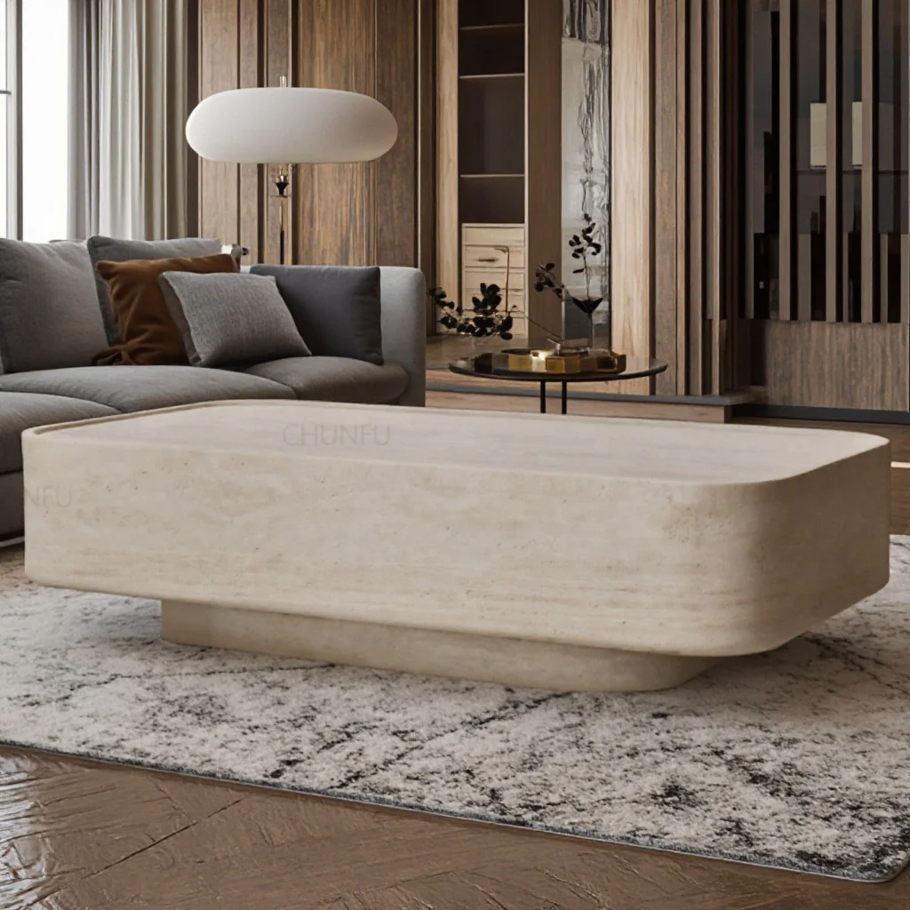 

-For Modern Luxury Marble Side Coffee Table OEM Natural Stone Designed for Living Room Sofa Use Living Room Furniture&