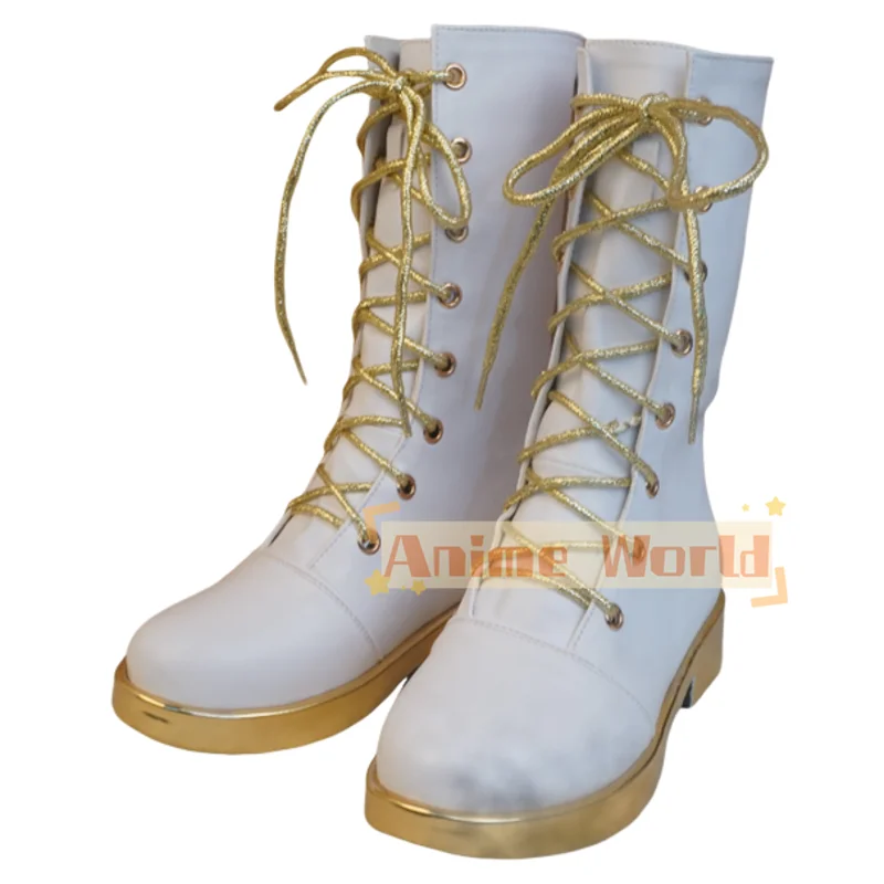 Kinder Jungen Mädchen KPop Dämon Jäger Zoey Cosplay Schuhe Anime Handgemachte Kunstleder Halloween Party Stiefel