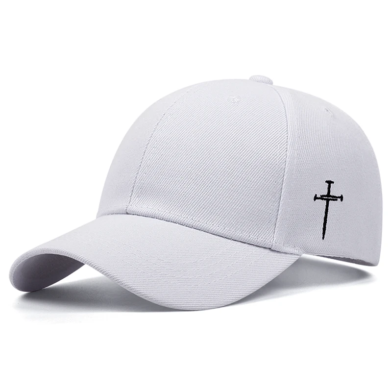 2024 New Fashion Cross Letter Embroidered Fashion Men And Women Casual Neutral Hip Hop Sun Shade Baseball Hats