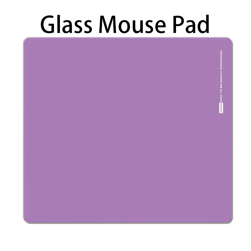 

New Art Letter Minimalist Glass Gaming Mouse Pad - XXL Hard Tempered Photovoltaic Surface for FPS eSports & Professional Gaming