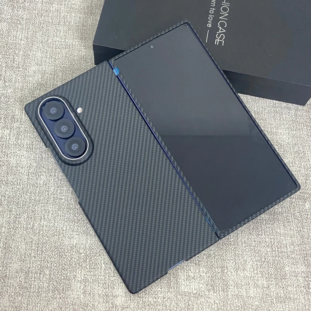 

For Magsafe Magnetic Case for Samsung Galaxy Z Fold 6 Fold 7 5G Aramid Carbon Fiber Ultra-Thin Cover for Galaxy Z Fold 7 Case