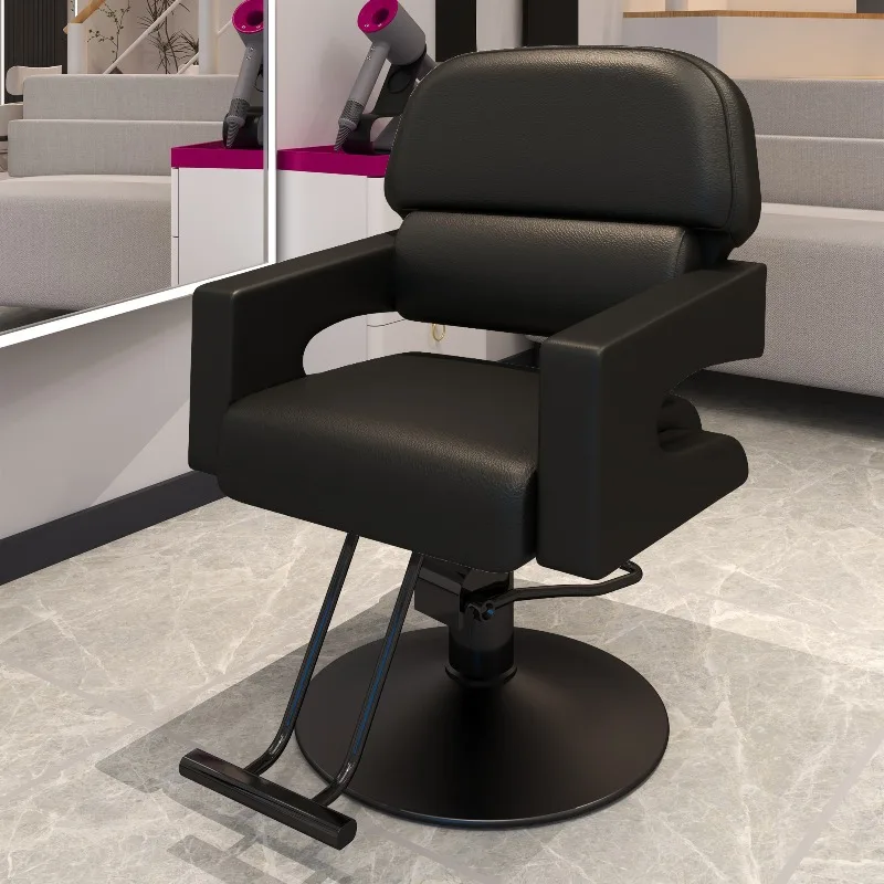 Luxury Reclining Swivel Barber Chair Tattoo Styling Makeup Facial Barber Chair Equipment Tabouret Estheticienne Salon Furniture