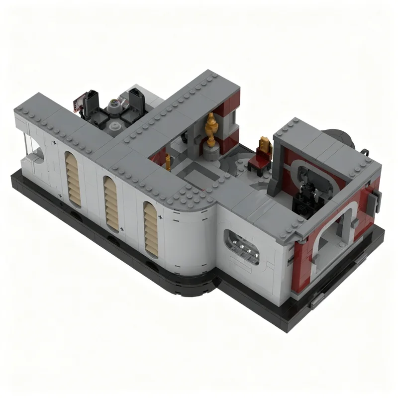 1148 個 MOC スターバトル上院逮捕拡張モデルビルディングブロッククリスマスギフト建設 DIY アイデアおもちゃ教育