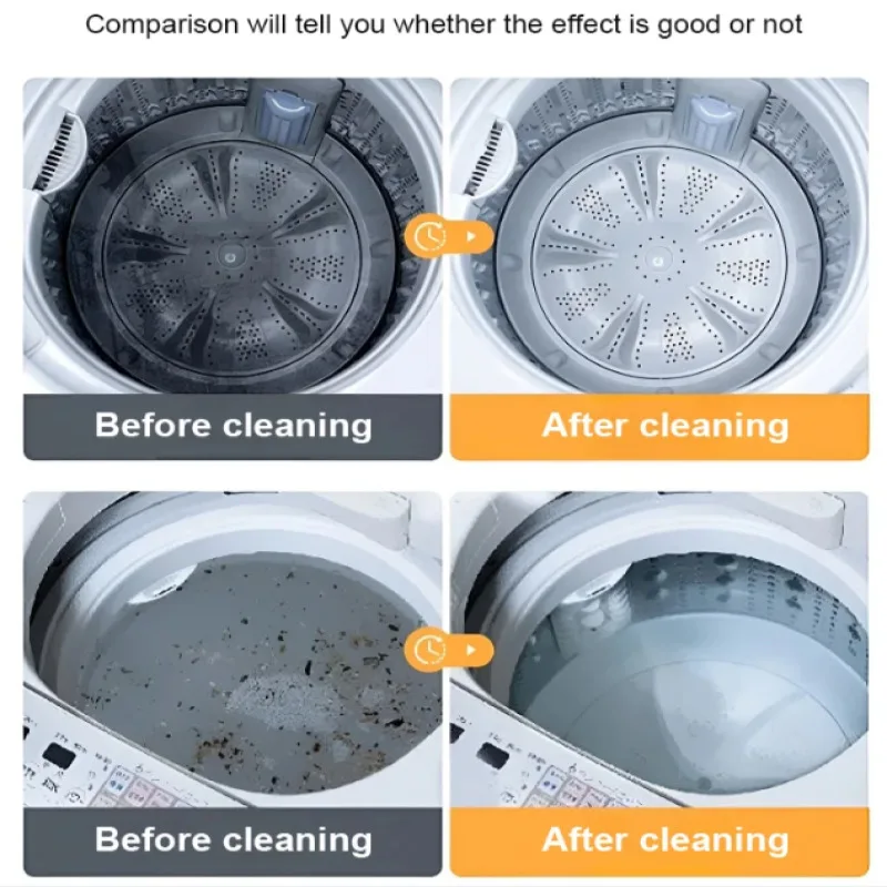 Washing Machine Oxygen Blast Powder Deep Cleaning 99.9% Stain Removal Cleaning Granules General Purpose Washer Tank Cleaner