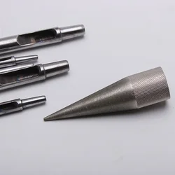 DIY Leather Punch Sharpening Tool Leather Round Hole Punch Polisher Manual Poloshing Tool Leather Craftsman Tool