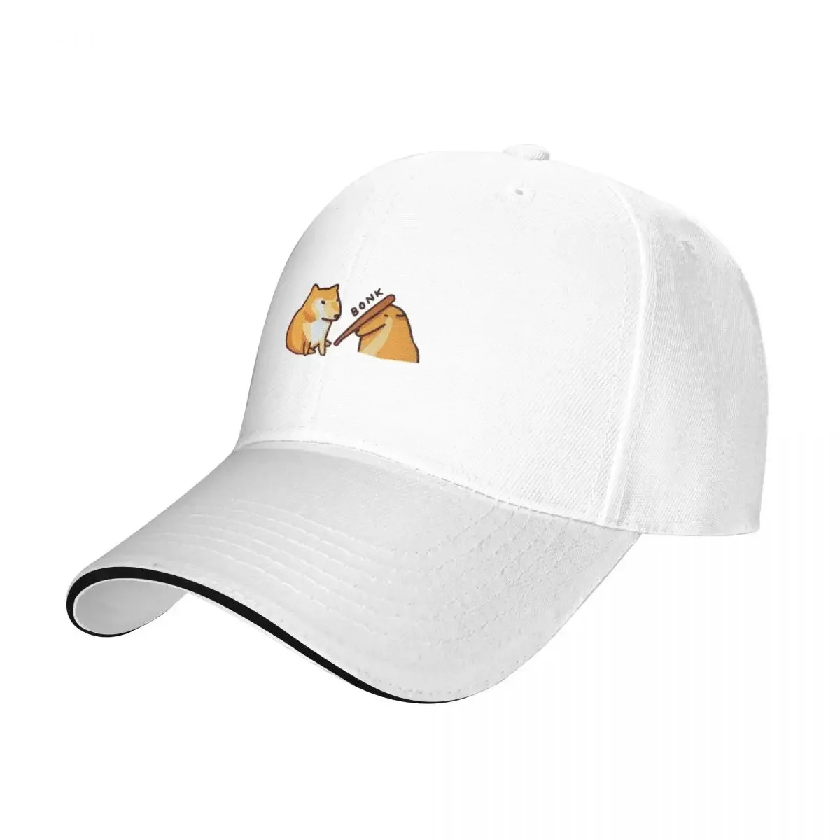 BONK Dog Meme funny Cap Baseball Cap vintage mens hats Women's