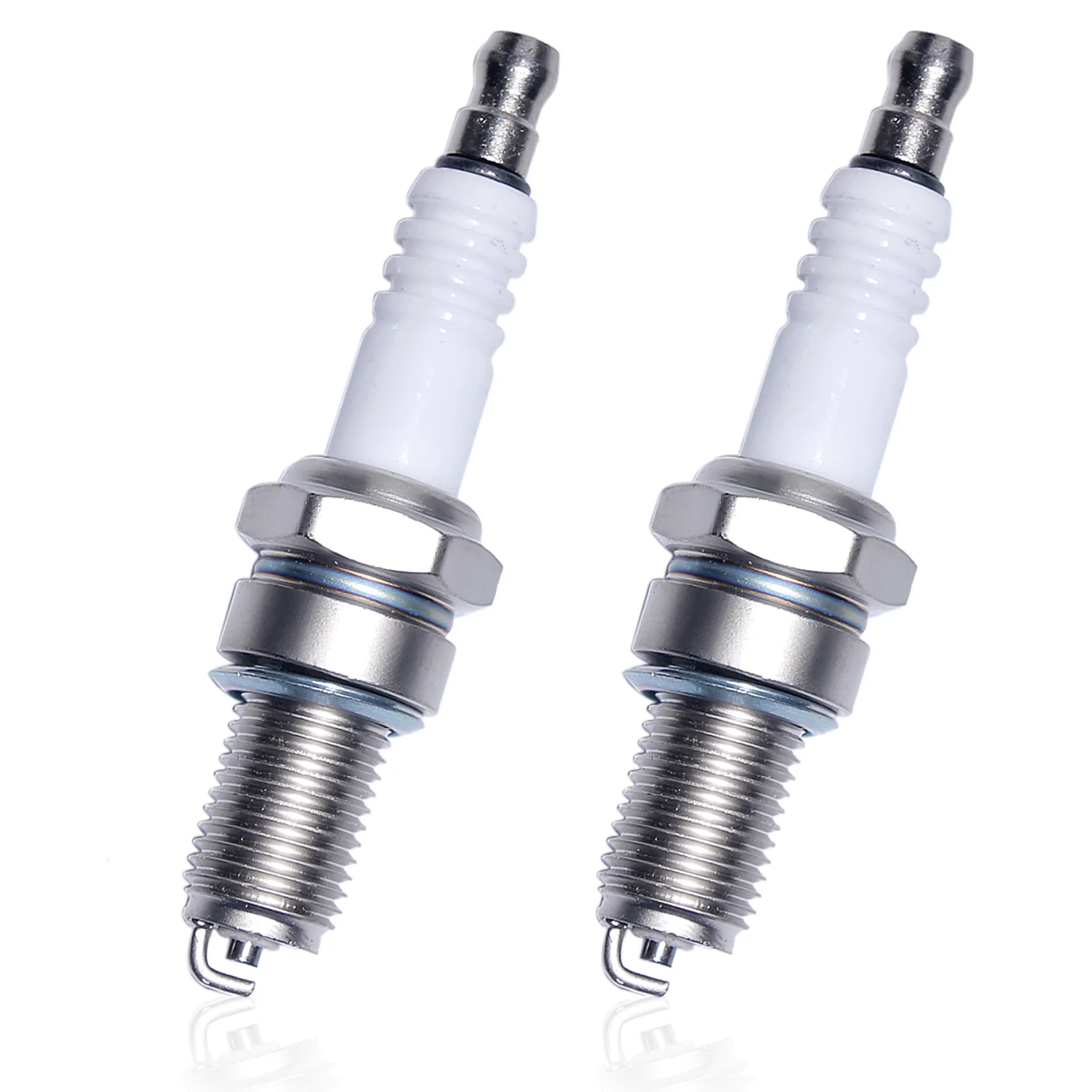 2er-Pack Zündkerzen 14 132 11-S DCPR6E für Kohler XT650 XT675 XT775 RH255 RH265 XTX650 XTX675 Rasenmäher und Traktoren