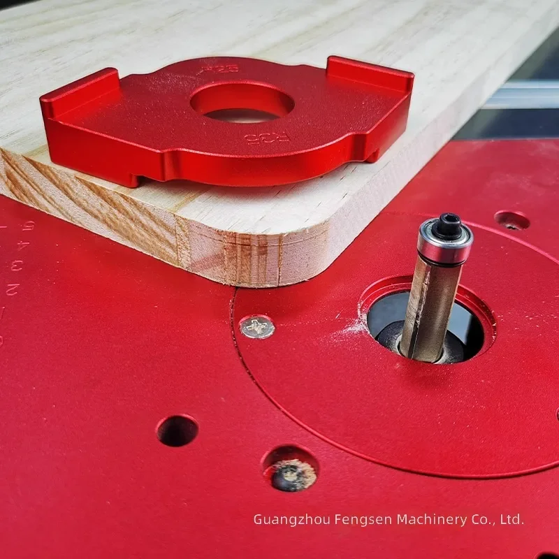 Woodworking R Angle Arc Template Engraving Trimming Machine Semicircle Quick Locator Router Guide Jig for Wood Carving Edge