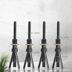 1PC Water Drill Screw Bracket, Special Expansion Screw for Fixing The Base, Repeated Use of Vertical Water Drill Machine Bolt