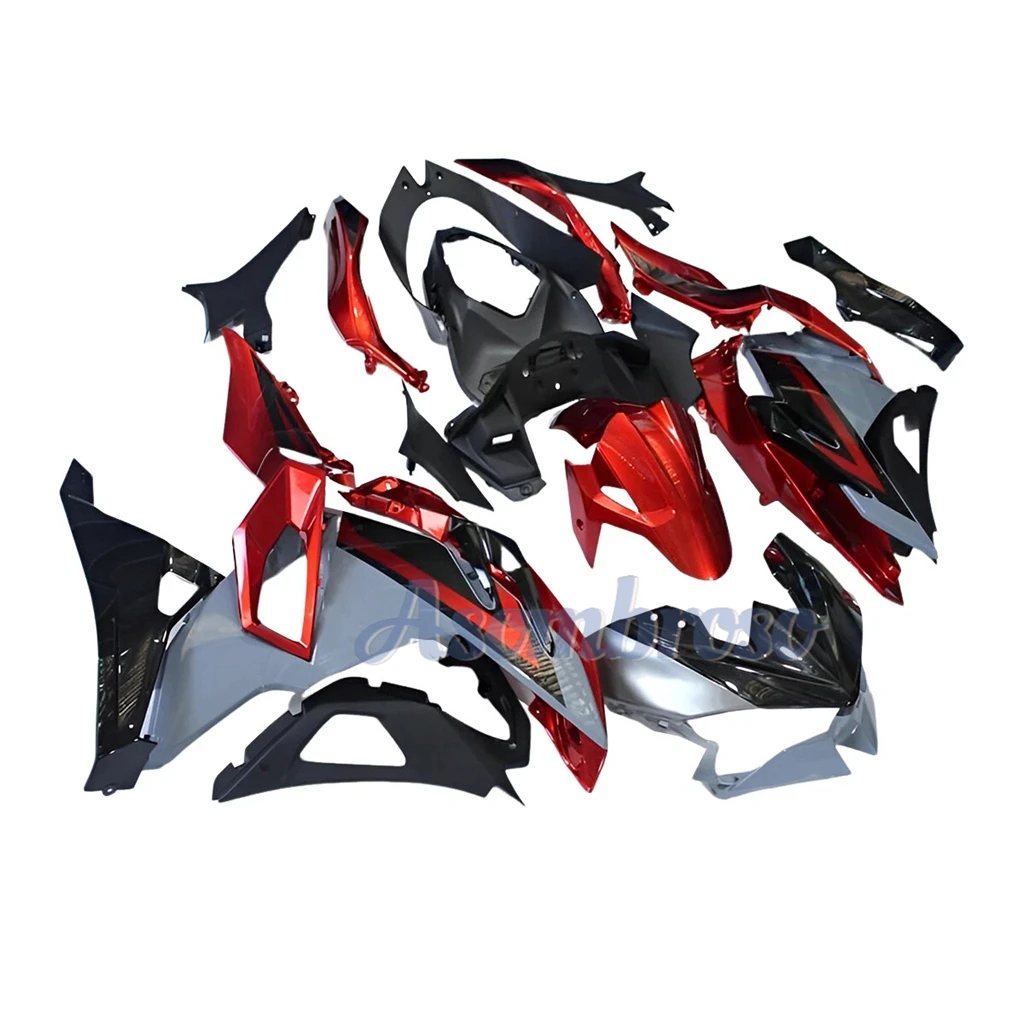 Motorcycle Fairings Injection Molded ABS Body Panels For Kawasaki Ninja 500 SE 2024 2025 EX500R NINJA500 EX500 Grey Red Bodywork