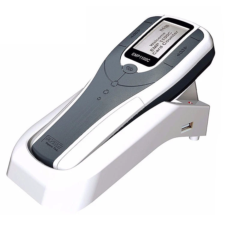 

Easy To Operate EMP1100C English Version Handheld Wireless Portable Plastic An Upgraded Version JC-1100B Card Counter