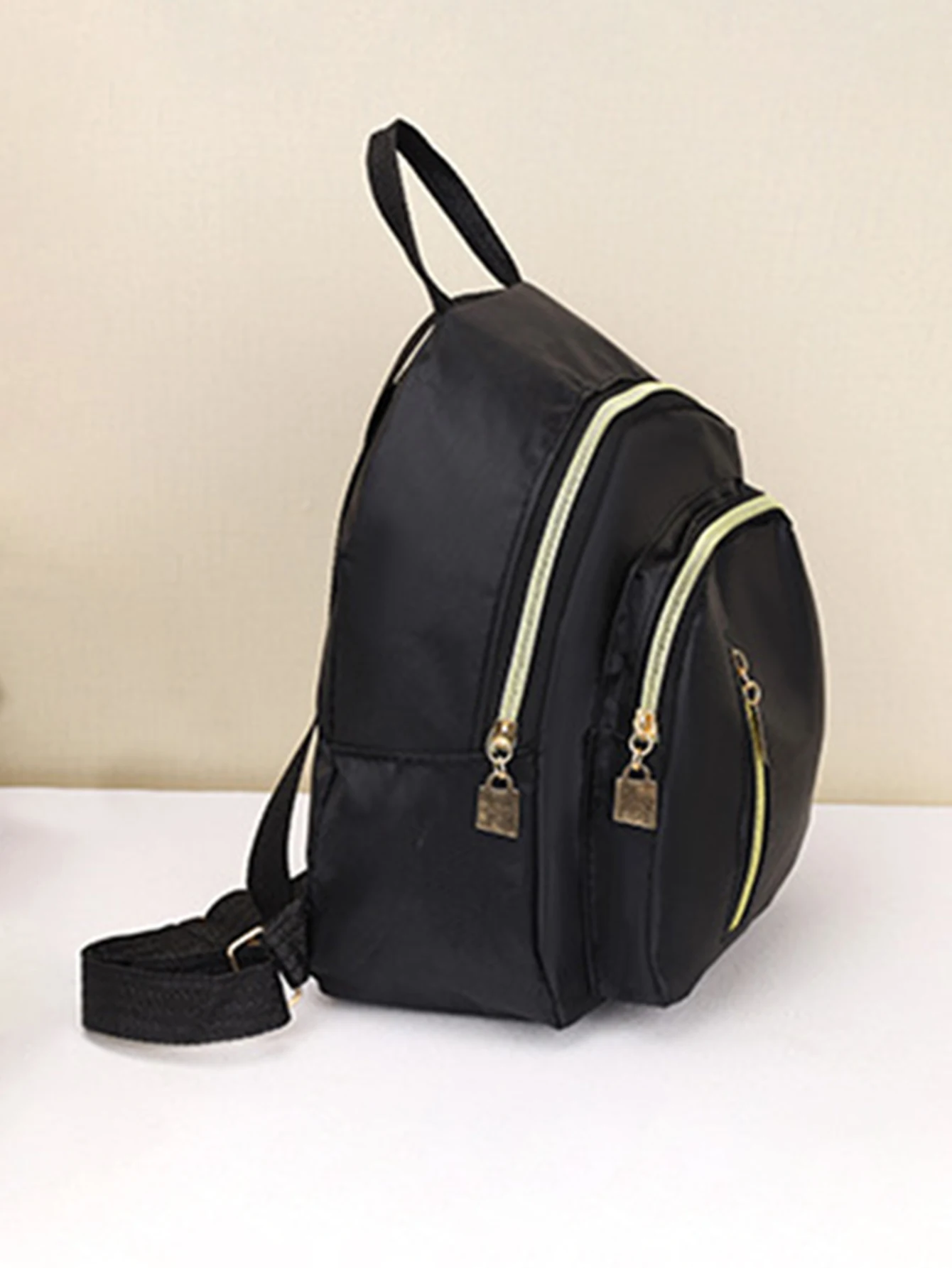 Modischer Freizeitrucksack für Damen, kleine, leichte Alltagsreisetasche für das College, Pendeln, Outdoor, niedliche Alltags-Umhängetasche – Detail 9