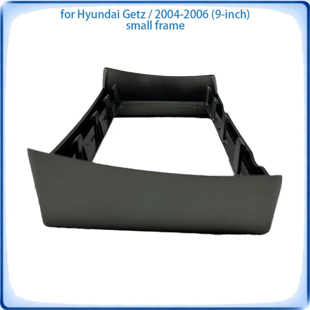 Car Radio Small Fascia Frame For Hyundai Getz 2004-2006 9 inch Wiring Harness Power Cable Car Accessories Plug & Play