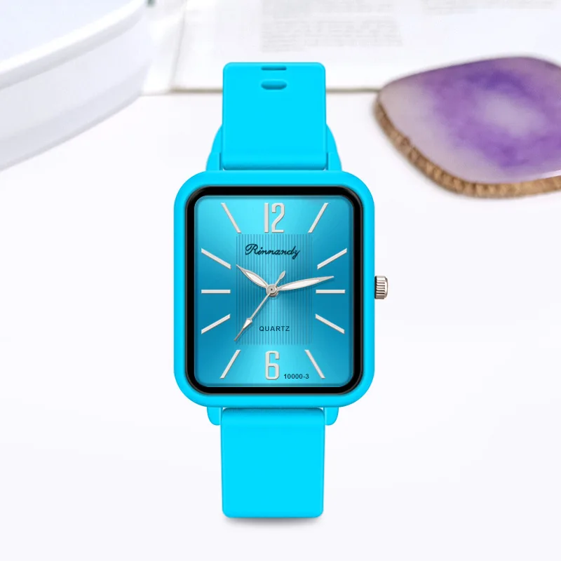 Women\'s Watch Silicone Strap Wristwatch Women Quartz Watches Clock Ladies Watch Gift Reloj Mujer Montre Femme