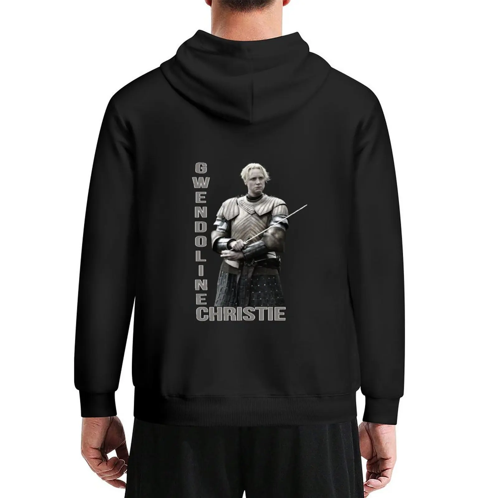 

gwendoline christie Hoodie mens designer clothes men clothing blouse men's clothes autumn hoodie