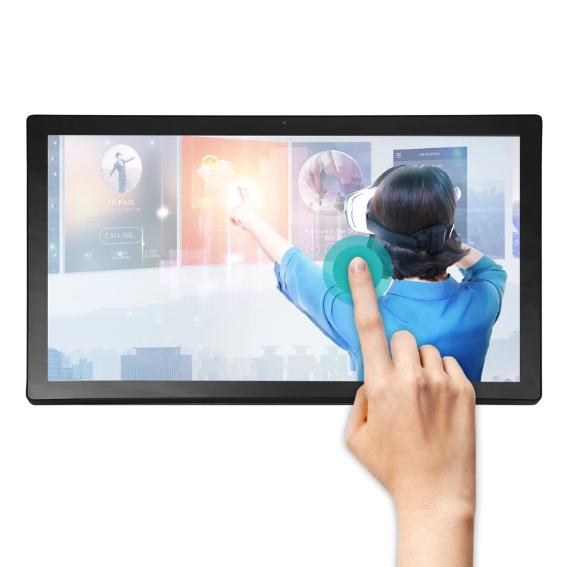 VESA 브래킷 포함 벽걸이, 올인원 터치 스크린, PC 태블릿, 광고 스크린용, 32 인치