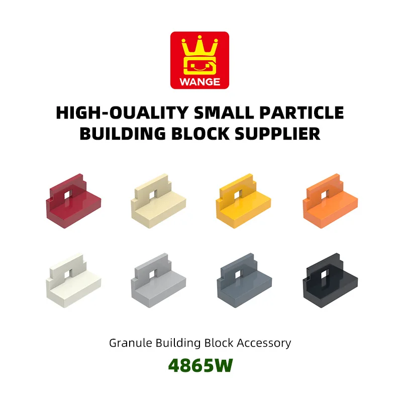 WANGE 236 stks/partij 0 Vierkante gat kleine kruk Bouwstenen Moc Kleur Accessoires Compatibel met Baksteen DIY Onderdelen speelgoed Gift