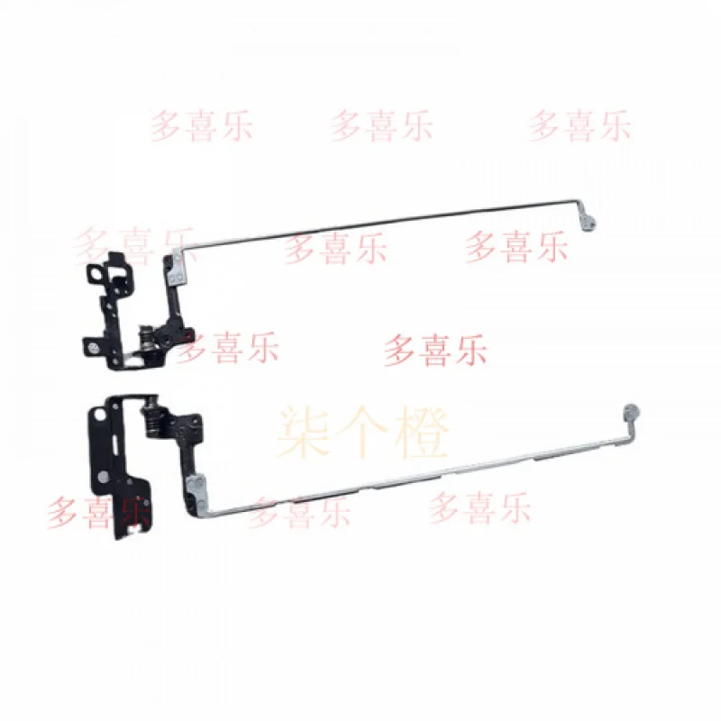 ZZMM جديد لـ HP 17-BS 17-AK 17-AY 17G-BR LCD الغطاء الخلفي/الإطار الأمامي/المفصلات (L + R) أسود