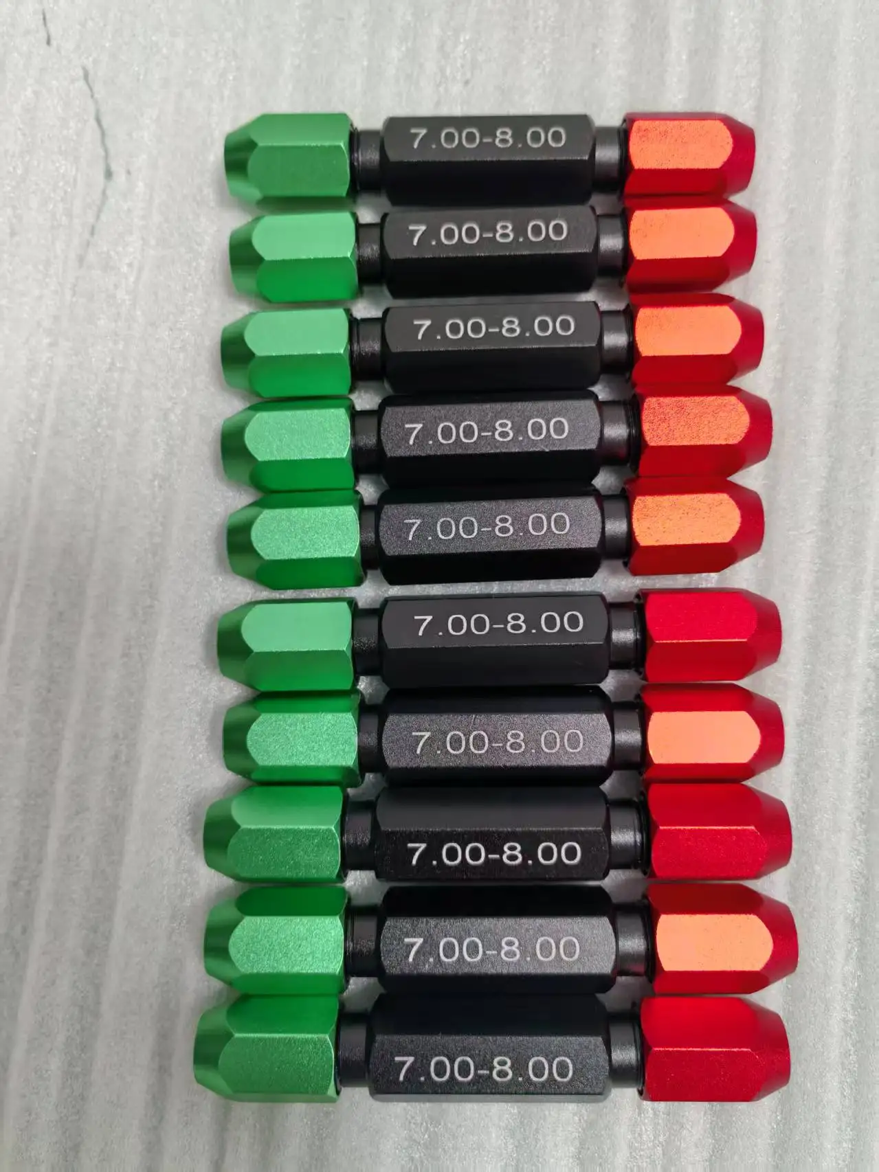 pin gauge measuring rod Pin gauge handle Adjustable Double-Head Inspection Tool range 0.1-1,1-2,2-3,3-4,5-6,..15-16...25-26MM