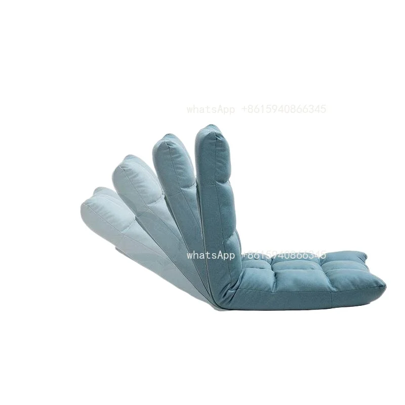 Floor Lazy Sofa Chair, Japanese Style Floor Chair with Backrest for Bedroom Tatami Bay Window