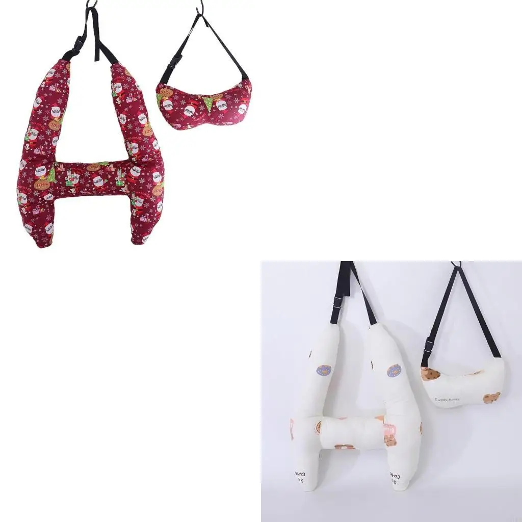 Infant Car Rest Pillow Headrest & Neck SupportCar Cushion Ergonomic Cushion Vehicle Sleeping Aid Lightweight Pillow L8RB