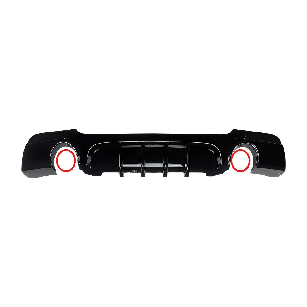 Achterbumperlip voor BMW 3 Serie Coupé E92 E93 2006-2013 voor M Sport MP Style Diffuser Splitters Spoiler Bodykit Exterieur