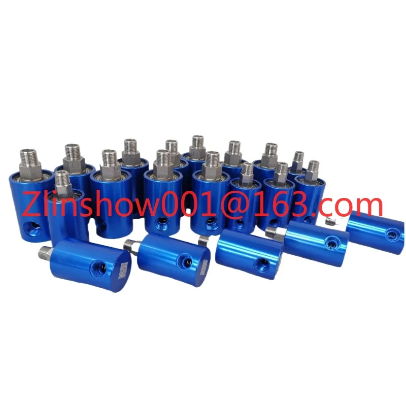 

High speed rotary joint replaces imported U-turn pneumatic punch press clutch drilling rig 3500 rpm center out