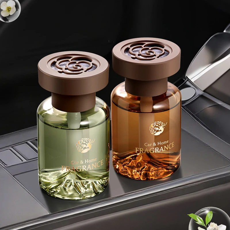 

Long-Lasting Fragrance Glass Bottle Aroma Diffuser for Car Home Bathroom Air Purifier Odor Eliminator And Deodorizer
