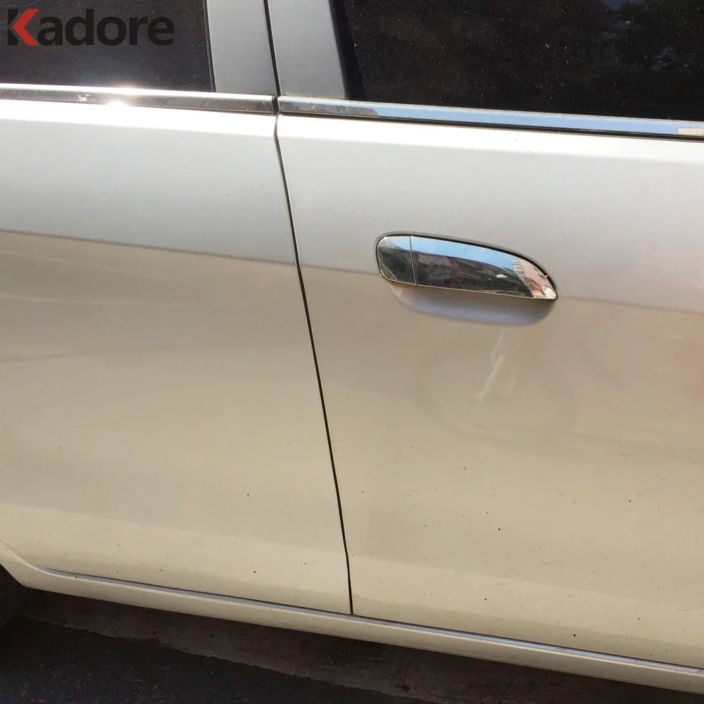 

For Chevrolet Chevy Sail 2010 2011 Chrome Car Door Handle Cover Trim Side Handles Catch Cap Molding Overlay Exterior Accessories