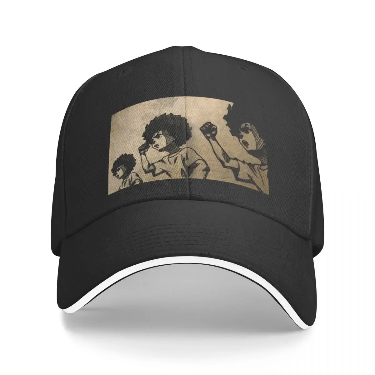 

The Boondocks Huey Freeman Baseball Cap Trucker Hat Uv Protection Solar Hat Sports Cap Luxury Brand Women Hats Men's