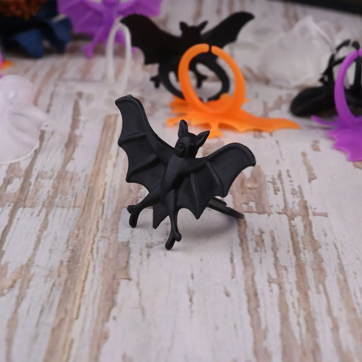 

50 шт. красочные кольца для украшения пальцев аксессуары кольца вечерние Хэллоуин