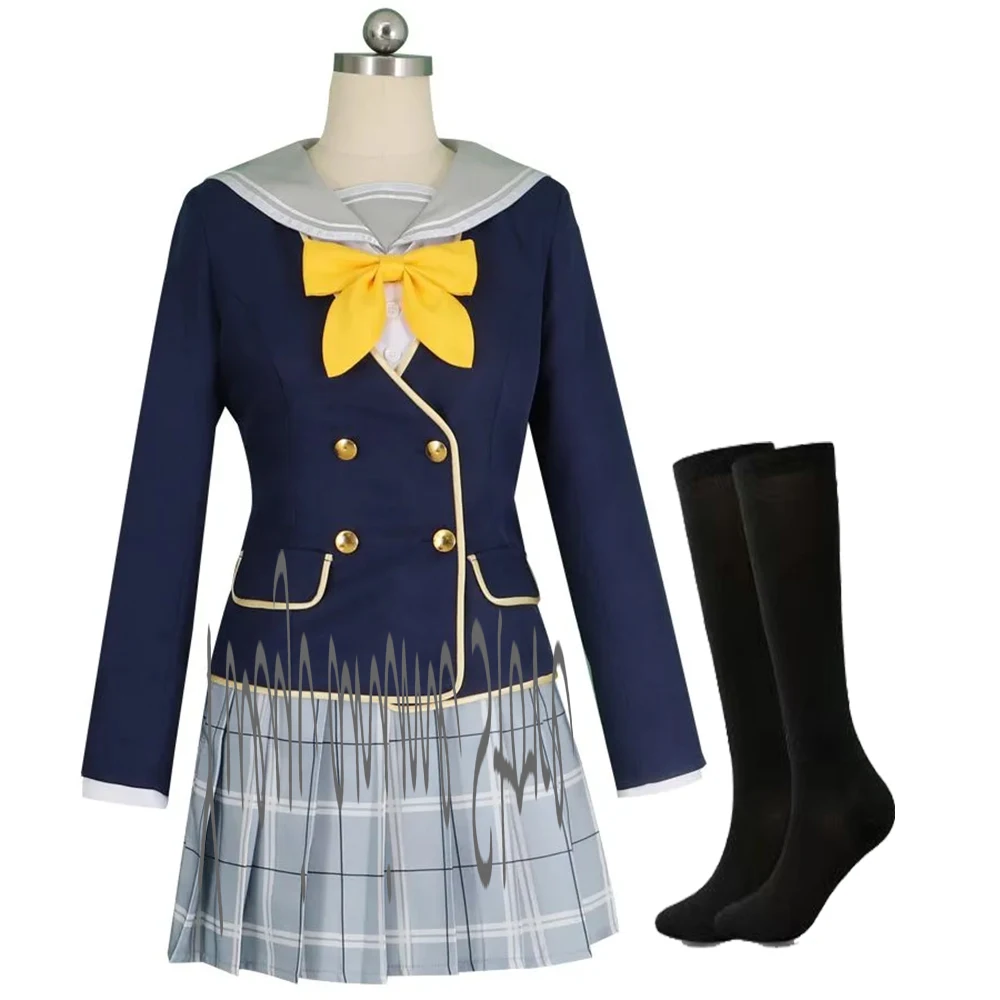 

Customized -Anime Ayachi Nene Cosplay Costume School Uniform for Halloween