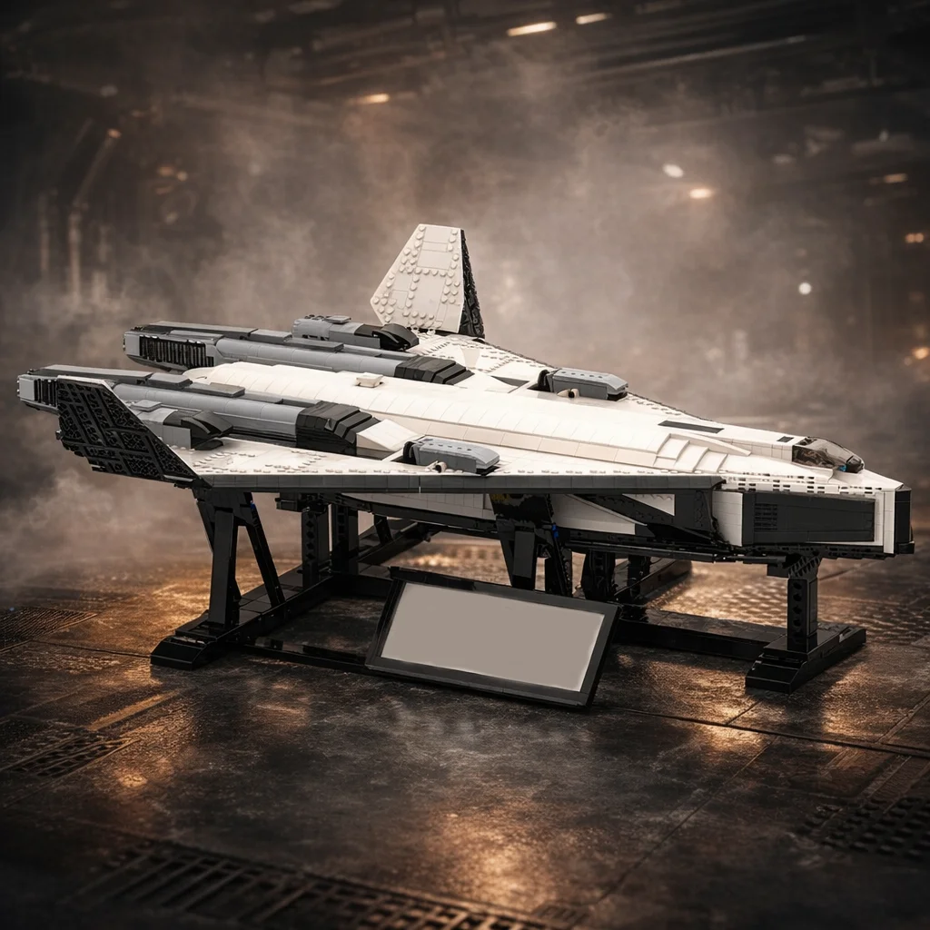 

Interstellar Spacecraft Building Blocks SSTO Shuttle Plane Model Set DIY Creative Display Ornament
