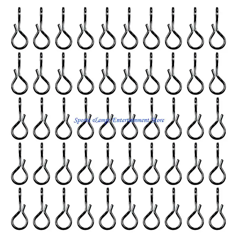 

G7NF Fly Fishing Fishing Tackle Stainless Lure Clip for Hook