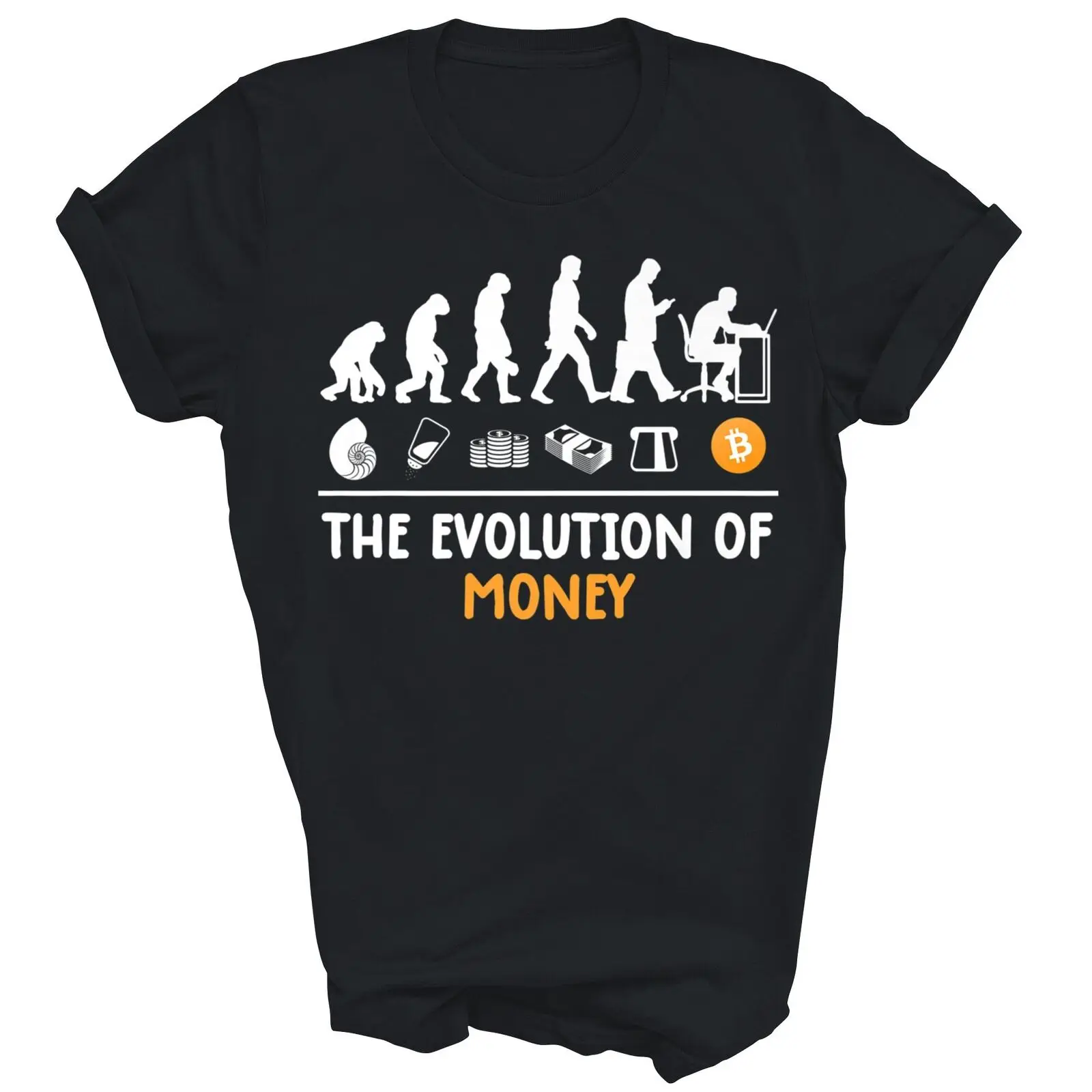 Bitcoin Evolution Of Money A Btc Crypto Coin Unisex Shirt Gift